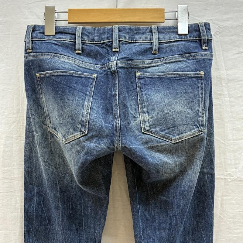 ジースターロゥ G-STAR RAW パンツ デニム、ジーンズ 5620 Custom Mid Skinny Wmn 立体裁断 バイカー ストレッチ スリム スキニー デニムパンツ 26インチ ダメージ加工 インディゴ / インディゴ / Indigo レディース USED 古着 中古 50148617