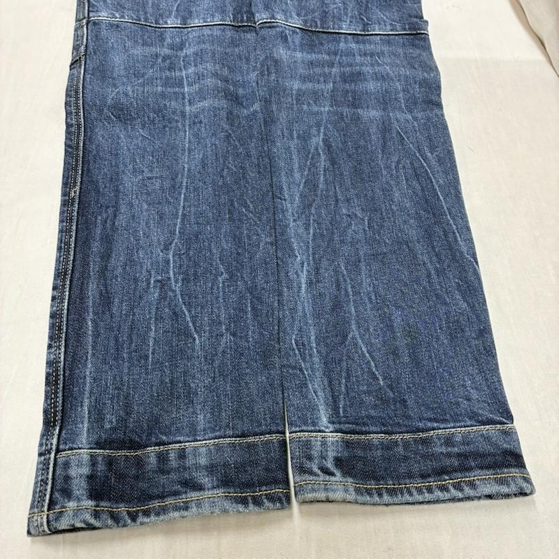 ジースターロゥ G-STAR RAW パンツ デニム、ジーンズ 5620 Custom Mid Skinny Wmn 立体裁断 バイカー ストレッチ スリム スキニー デニムパンツ 26インチ ダメージ加工 インディゴ / インディゴ / Indigo レディース USED 古着 中古 50148617