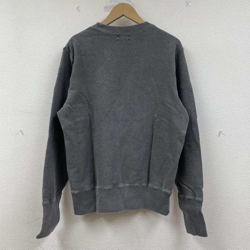 ティーエムティー TMT トレーナー 長袖 長袖 スウェット クルーネック トレーナー VINTAGE FRENCH TERRY PULLOVER ロゴ 刺繍 tsw-s19sp03 L ロゴ、文字 X 刺繍 灰 / グレー / gray メンズ USED 古着 中古 50148642