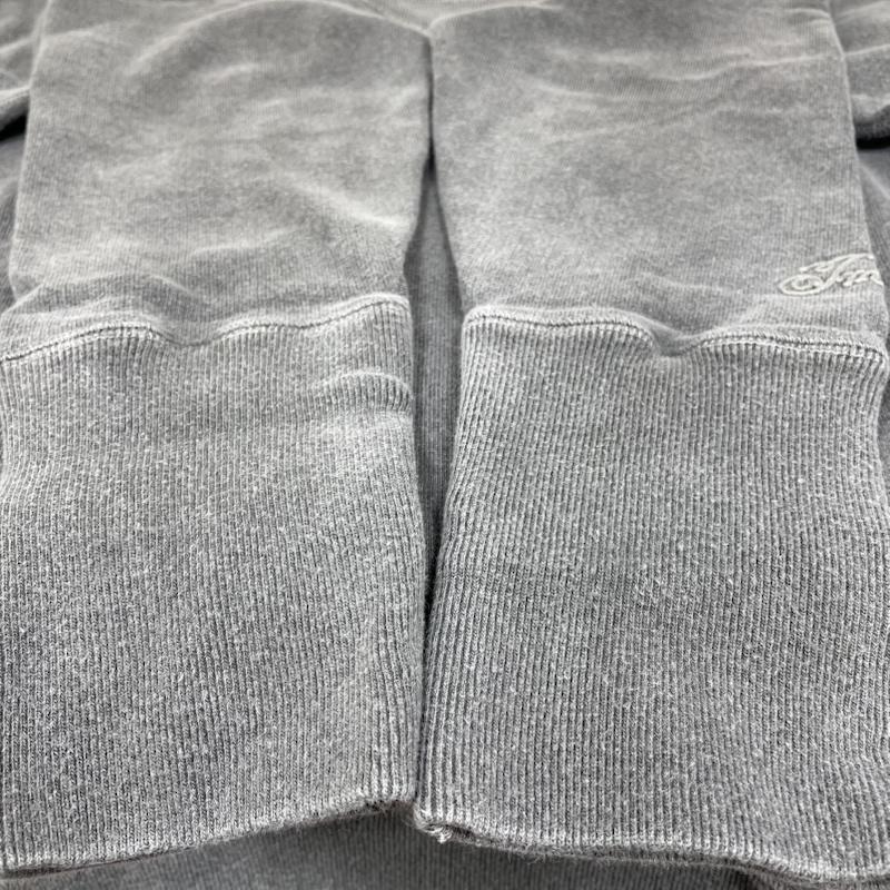 ティーエムティー TMT トレーナー 長袖 長袖 スウェット クルーネック トレーナー VINTAGE FRENCH TERRY PULLOVER ロゴ 刺繍 tsw-s19sp03 L ロゴ、文字 X 刺繍 灰 / グレー / gray メンズ USED 古着 中古 50148642