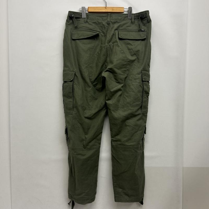 ステューシー STUSSY パンツ ワークパンツ、ペインターパンツ ミニタリーパンツ カーゴ ワイドシルエット コットン 32 無地 カーキ / カーキ / khaki メンズ USED 古着 中古 50148658