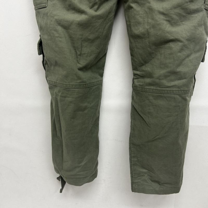 ステューシー STUSSY パンツ ワークパンツ、ペインターパンツ ミニタリーパンツ カーゴ ワイドシルエット コットン 32 無地 カーキ / カーキ / khaki メンズ USED 古着 中古 50148658