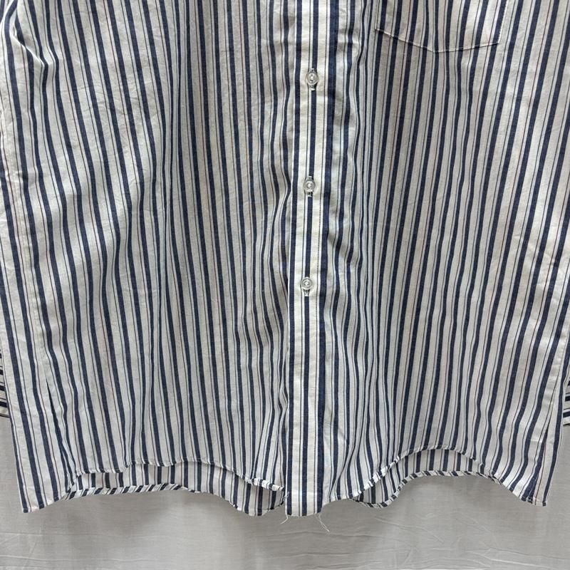 古着 USED シャツ、ブラウス 長袖 PURITAN ビンテージ USA製 ストライプ柄 襟芯入り 長袖 シャツ - メンズ USED 古着 中古 50148668