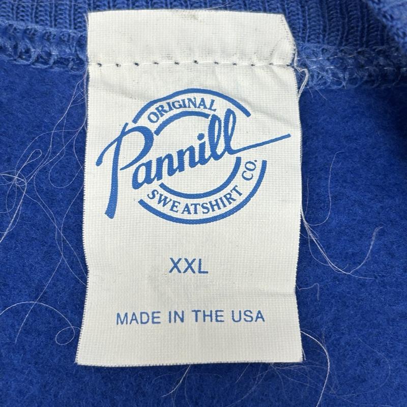 古着 USED トレーナー 長袖 Pannill パニール 90年代 ビンテージ USA製 クルーネック スウェット トレーナー 90s XXL 青 / ブルー / blue メンズ USED 古着 中古 50148675