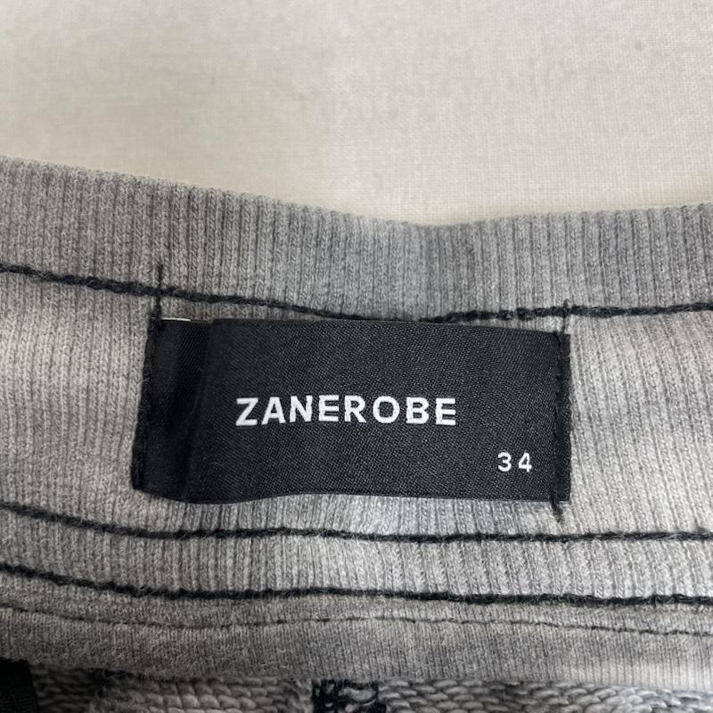 ゼインローブ ZANEROBE パンツ ワークパンツ、ペインターパンツ ウエストゴム スウェット ジョガーパンツ ウォッシュ ダメージ加工 ZNRB-03-CRF 34 ダメージ加工 チャコールグレー / チャコールグレー / メンズ USED 古着 中古 50148690