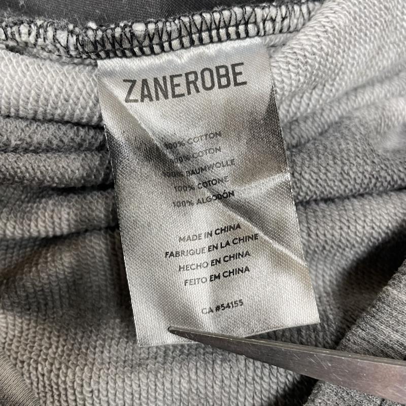 ゼインローブ ZANEROBE パンツ ワークパンツ、ペインターパンツ ウエストゴム スウェット ジョガーパンツ ウォッシュ ダメージ加工 ZNRB-03-CRF 34 ダメージ加工 チャコールグレー / チャコールグレー / メンズ USED 古着 中古 50148690
