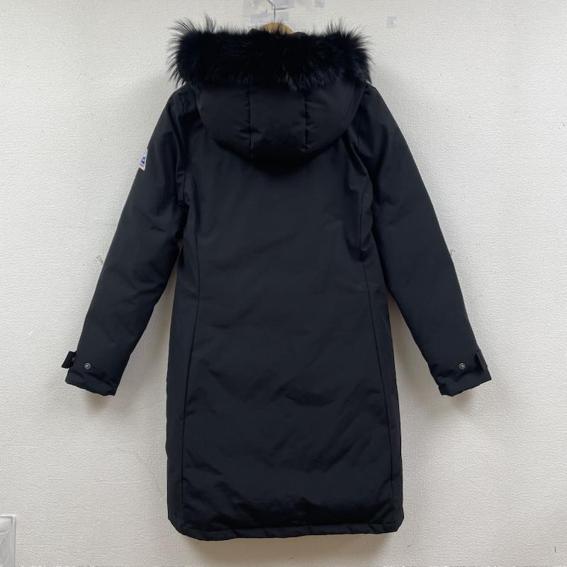 ケープハイツ Cape HEIGHTS コート ダウンコート ELLNORA ダウン コート ジャケット フード付き ジップアップ ファー 防寒撥水 80/20クロス S ロゴ、文字 X 刺繍 黒 / ブラック / black レディース USED 古着 中古 50148696