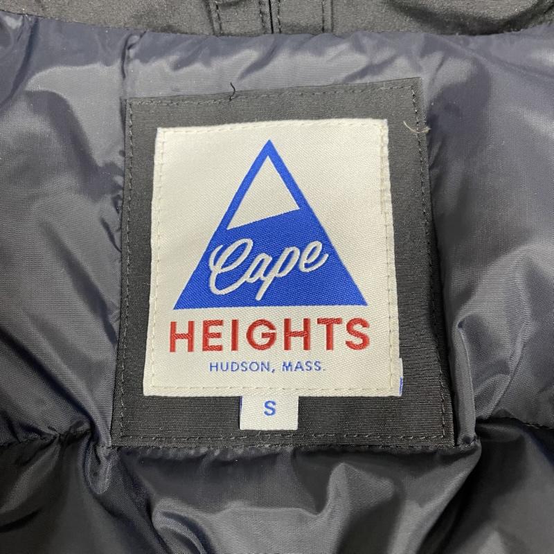ケープハイツ Cape HEIGHTS コート ダウンコート ELLNORA ダウン コート ジャケット フード付き ジップアップ ファー 防寒撥水 80/20クロス S ロゴ、文字 X 刺繍 黒 / ブラック / black レディース USED 古着 中古 50148696
