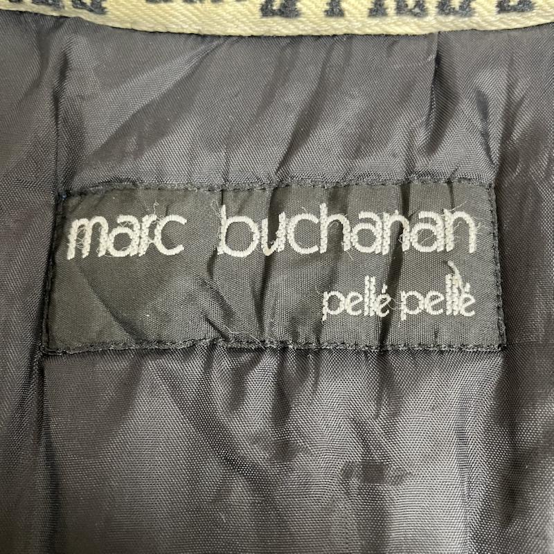 ペレペレ PELLEPELLE ジャケット、上着 ジャンパー、ブルゾン 90s marc buchanan アノラック ジャケット 中綿 ハーフジップ ロゴ 刺繍 大きめ ビッグシルエット XL ロゴ、文字 X 刺繍 赤 / レッド / red X 黒 / ブラック / black メンズ USED 古着 中古 50148711