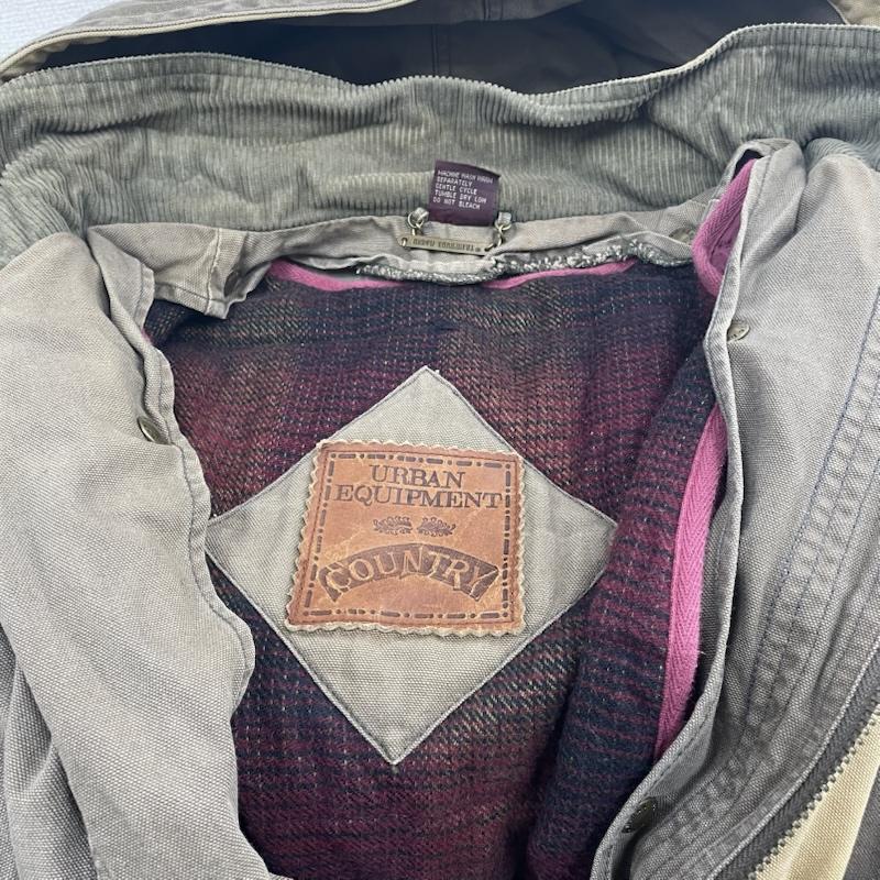 古着 USED ジャケット、上着 ジャンパー、ブルゾン 90s URBAN EQUIPMENT ダッフル コート ジャケット フルジップアップ トグルボタン ライナー付き L 無地 ベージュ / ベージュ / beige メンズ USED 古着 中古 50148728