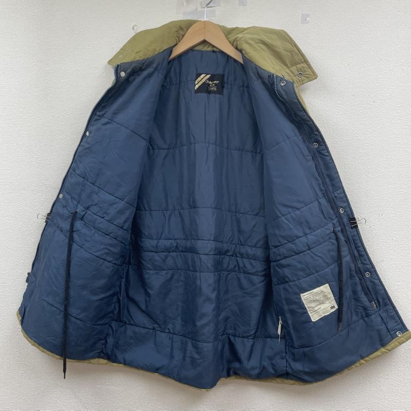 シアーズ SEARS ジャケット、上着 ジャンパー、ブルゾン 80s 90s 中綿 ブルゾン パファー ジャケット フルジップアップ 無地 S 無地 カーキ / カーキ / khaki メンズ USED 古着 中古 50148734