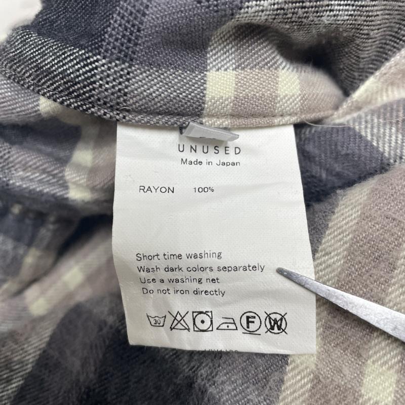 アンユーズド UNUSED パンツ ワークパンツ、ペインターパンツ 23AW Rayon check pants イージー カジュアルパンツ チェック柄 レーヨン100% ボタンフライ 3 チェック マルチカラー / マルチカラー / multicolor メンズ USED 古着 中古 50148754