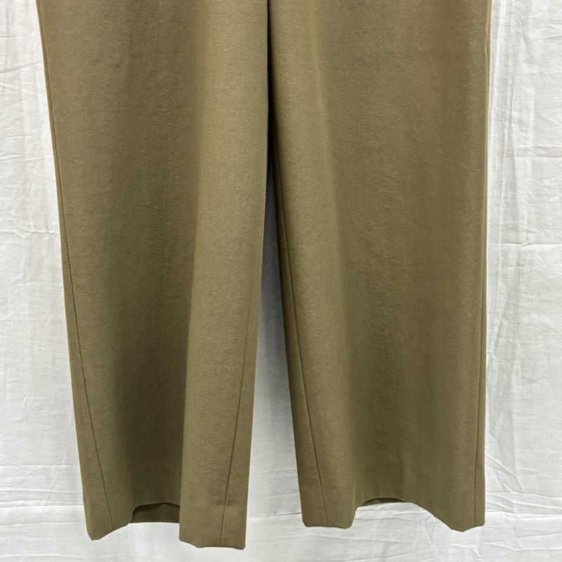 ドリスヴァンノッテン DRIES VAN NOTEN パンツ スラックス ウール ワイド スラックス ジップフライ 36 無地 メンズ USED 古着 中古 50148783