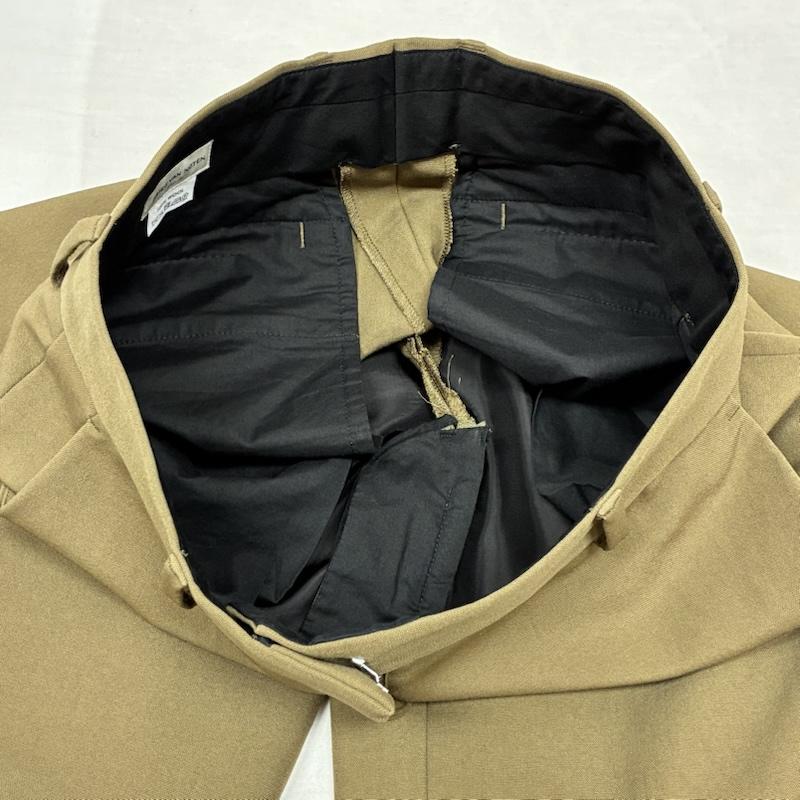 ドリスヴァンノッテン DRIES VAN NOTEN パンツ スラックス ウール ワイド スラックス ジップフライ 36 無地 メンズ USED 古着 中古 50148783