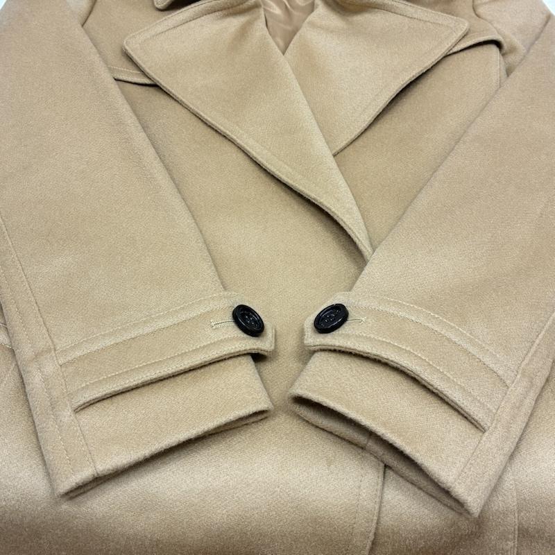 バーバリー BURBERRY コート トレンチコート 8022051 カシミヤ ウール ボタンレス ベルト ロング トレンチコート UK6 - レディース USED 古着 中古 50148787