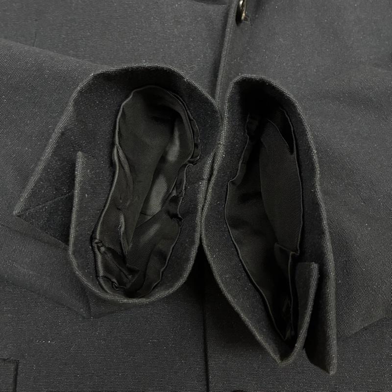 アワーレガシー Our Legacy ジャケット、上着 ジャケット、ブレザー 14AW コットン シルク 3B テーラード ジャケット ブレザー 46 紺 / ネイビー / navy メンズ USED 古着 中古 50148790