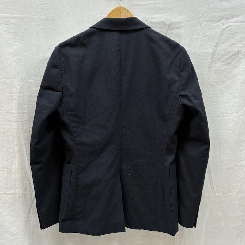 アワーレガシー Our Legacy ジャケット、上着 ジャケット、ブレザー 14AW コットン シルク 3B テーラード ジャケット ブレザー 46 紺 / ネイビー / navy メンズ USED 古着 中古 50148790