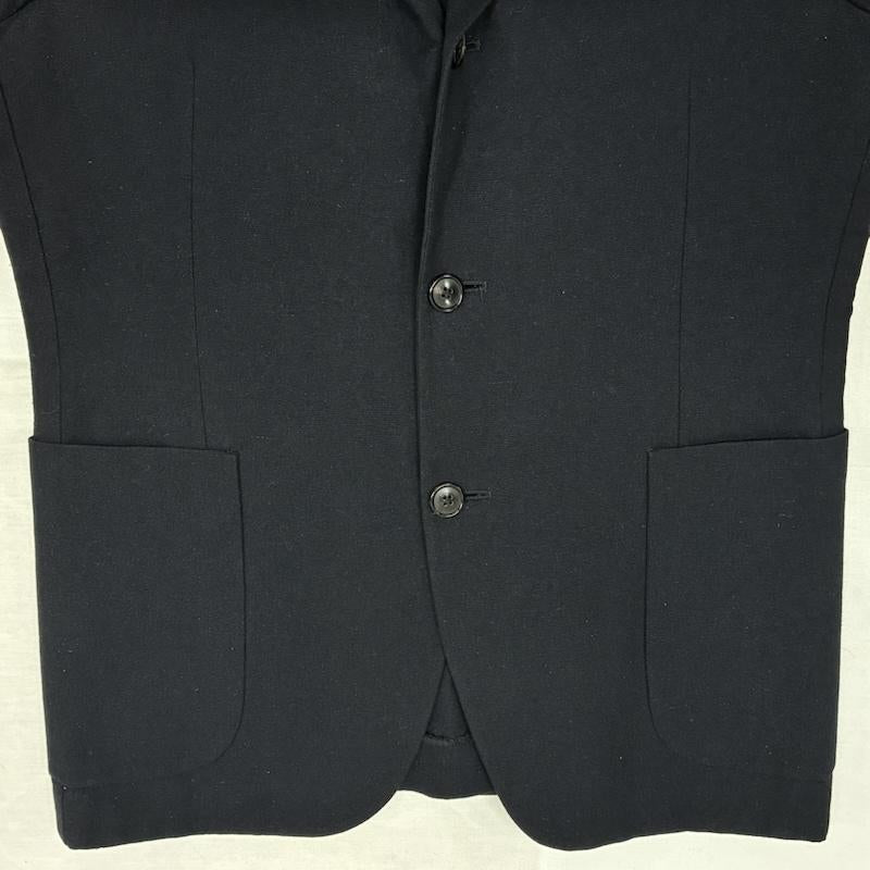 アワーレガシー Our Legacy ジャケット、上着 ジャケット、ブレザー 14AW コットン シルク 3B テーラード ジャケット ブレザー 46 紺 / ネイビー / navy メンズ USED 古着 中古 50148790