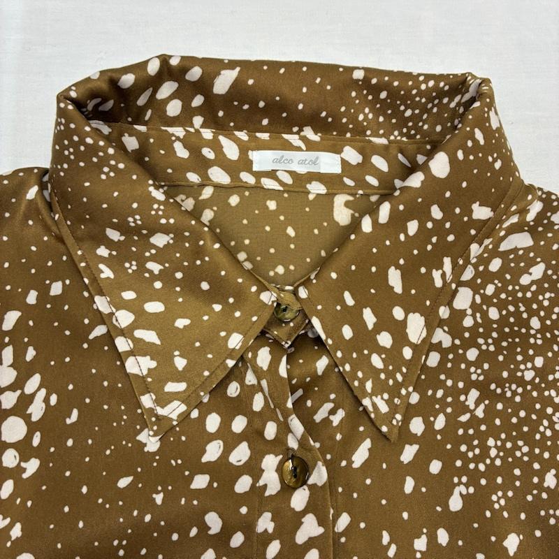 古着 USED ワンピース ロングスカート alco atol アルコアトル 総柄 ロング シャツ ワンピース 日本製 - 総柄 レディース USED 古着 中古 50148792