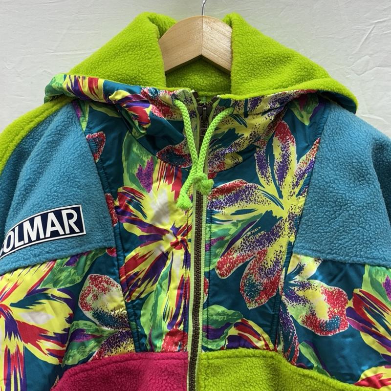 コルマール COLMAR ジャケット、上着 ジャンパー、ブルゾン MIZUNO ミズノタグ 花柄 パネル マルチカラー フリース ジャケット L メンズ USED 古着 中古 50148824