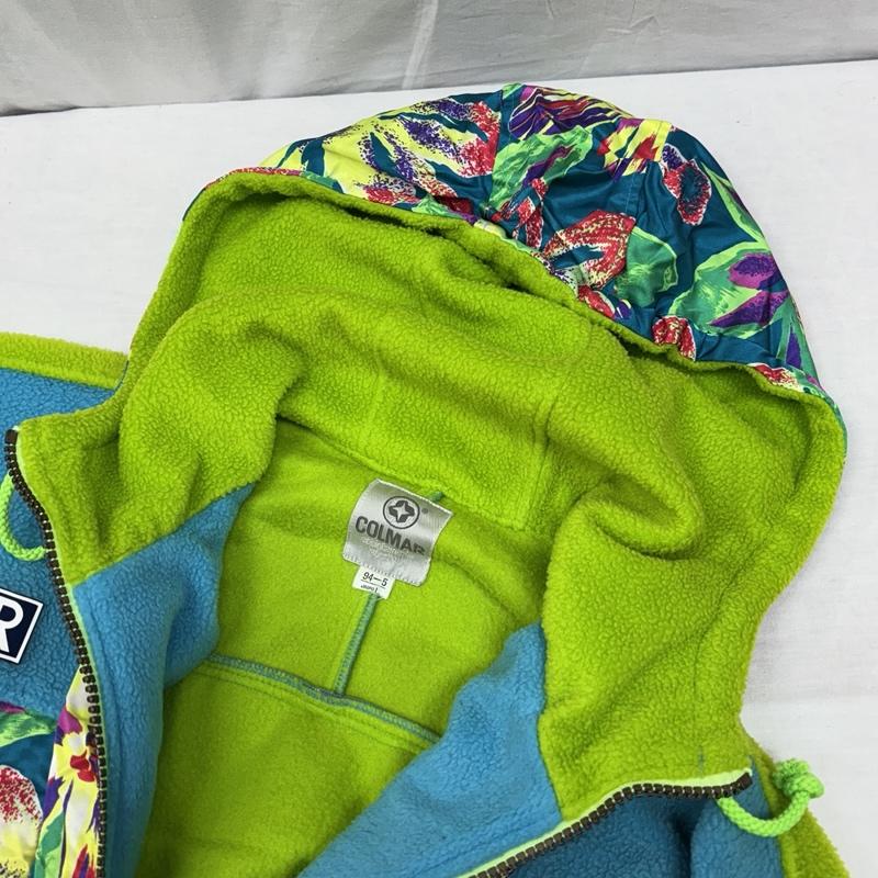 コルマール COLMAR ジャケット、上着 ジャンパー、ブルゾン MIZUNO ミズノタグ 花柄 パネル マルチカラー フリース ジャケット L メンズ USED 古着 中古 50148824