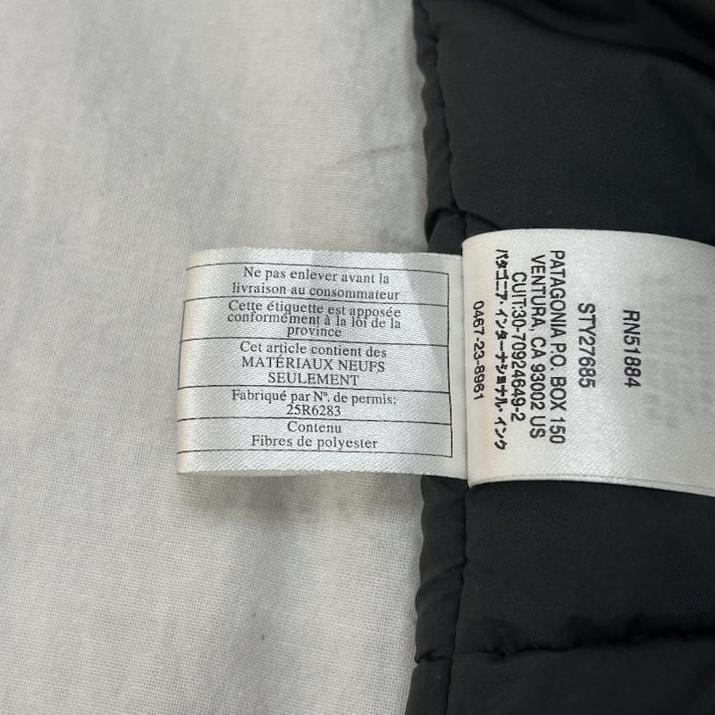 パタゴニア patagonia ジャケット、上着 ジャンパー、ブルゾン ストームドリフトパーカ ブラック XSサイズ 27685FA16 XS 無地 X ワンポイント 黒 / ブラック / black レディース USED 古着 中古 50148860