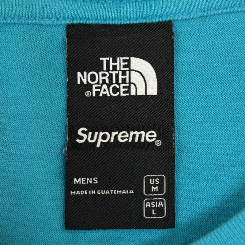 シュプリーム×ノースフェイス Supreme×THE NORTH FACE Tシャツ 半袖 21AW MOUNTAINS S/S Tee マウンテン ロゴ クルーネック 半袖 Tシャツ NT52101I L メンズ USED 古着 中古 50148861