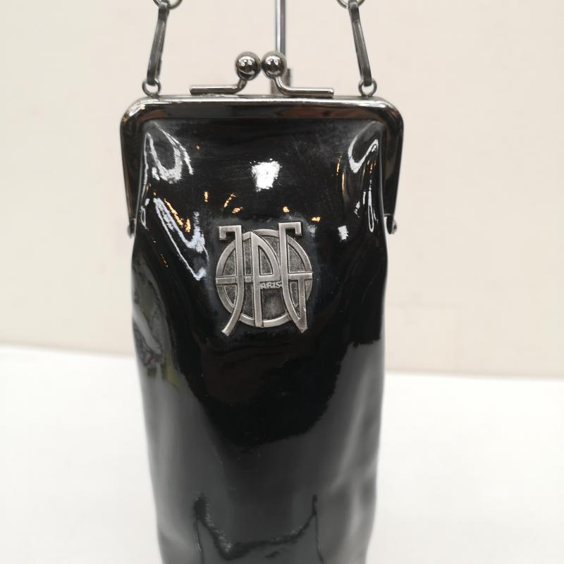 ジャンポールゴルチエ Jean Paul Gaultier ポーチ ポーチ エナメル がま口 ポーチ - 黒 / ブラック / black レディース USED 古着 中古 50148878