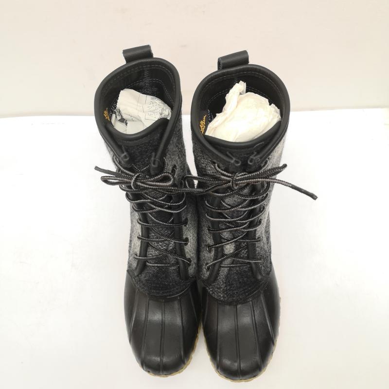 エルエルビーン L.L.Bean ブーツ 一般 ウール シグネチャー ビーン ブーツ 278976 USA製 US6 24.0cm 黒 / ブラック / black X 灰 / グレー / gray レディース USED 古着 中古 50148943