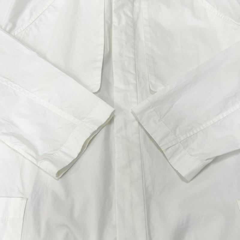 ユニウ゛ァーサルティシュ UNIVERSAL TISSU ワンピース ロングスカート タイプライターシャツトレンチ ノーカラー ホワイト FREESIZE UT180SH028 FREE 無地 白 / ホワイト / white レディース USED 古着 中古 50148959