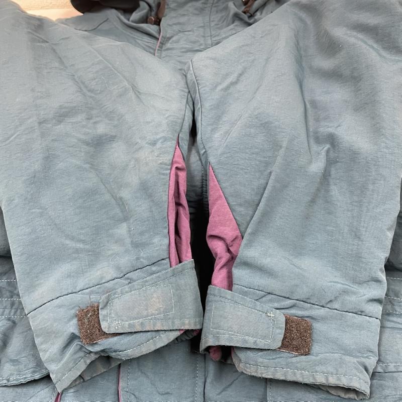ウールリッチ WOOLRICH ジャケット、上着 ジャンパー、ブルゾン 80s USA製 マウンテンパーカー フルジップアップ ジャケット 裏地チェック柄 モスグリーン L 無地 X チェック 緑 / グリーン / green X マルチカラー / マルチカラー / multicolor メンズ USED 古着 中古 50148982