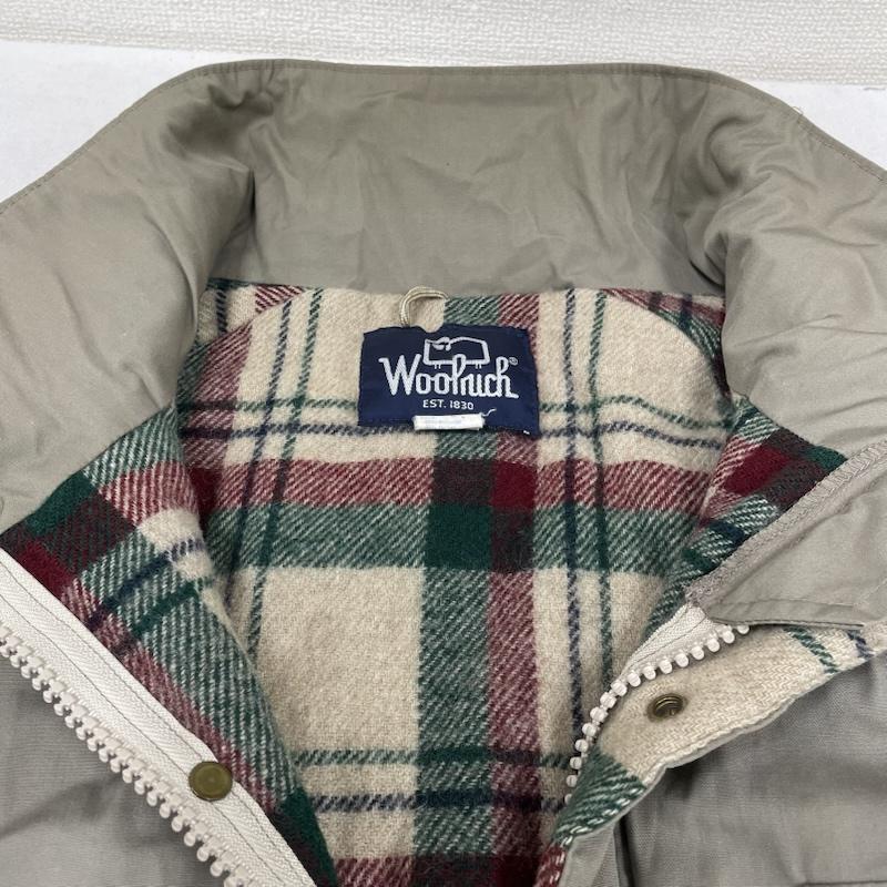 ウールリッチ WOOLRICH ジャケット、上着 ジャンパー、ブルゾン 80s USA製 ナイロン マウンテンパーカー ジャケット ウールライナー L 無地 ベージュ / ベージュ / beige メンズ USED 古着 中古 50148985