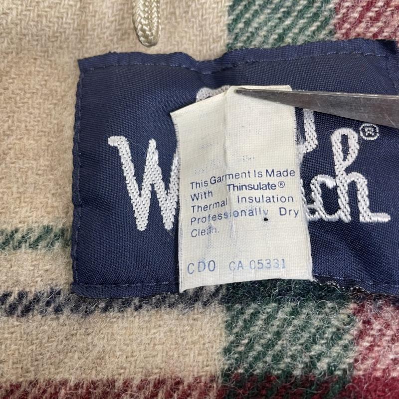 ウールリッチ WOOLRICH ジャケット、上着 ジャンパー、ブルゾン 80s USA製 ナイロン マウンテンパーカー ジャケット ウールライナー L 無地 ベージュ / ベージュ / beige メンズ USED 古着 中古 50148985