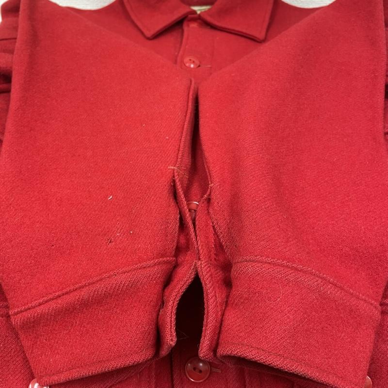 ウールリッチ WOOLRICH ジャケット、上着 ジャンパー、ブルゾン 60s 70s マッキーノ ジャケット ウールジャケット シャツ ブルゾン ボタン 無地 白タグ 42 無地 赤 / レッド / red メンズ USED 古着 中古 50148990