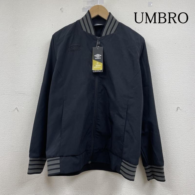 アンブロ UMBRO ジャケット、上着 ジャンパー、ブルゾン トラック ジャケット ジャンパー ブルゾン ULUNJC30 M ロゴ、文字 X 刺繍 黒 / ブラック / black メンズ USED 古着 中古 50148994