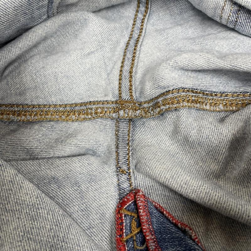 ディーゼル DIESEL パンツ デニム、ジーンズ デニム ジーンズ スキニー SLEENKER SLIM SKINNY ロゴ 刺繍 パッチ 30インチ ロゴ、文字 X 刺繍 インディゴ / インディゴ / Indigo メンズ USED 古着 中古 50149012