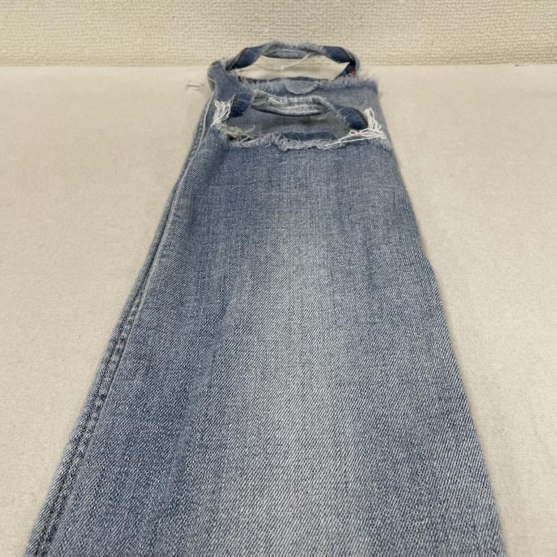 ディーゼル DIESEL パンツ デニム、ジーンズ デニム ジーンズ スキニー SLEENKER SLIM SKINNY ロゴ 刺繍 パッチ 30インチ ロゴ、文字 X 刺繍 インディゴ / インディゴ / Indigo メンズ USED 古着 中古 50149012