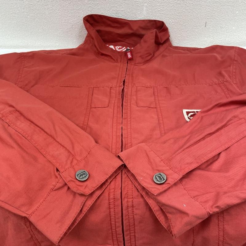 エコーアンリミテッド ECKOUNLTD ジャケット、上着 ジャンパー、ブルゾン ブルゾン フルジップアップ ジャケット 大きめ ビッグシルエット XXL ロゴ、文字 X 刺繍 赤 / レッド / red メンズ USED 古着 中古 50149015
