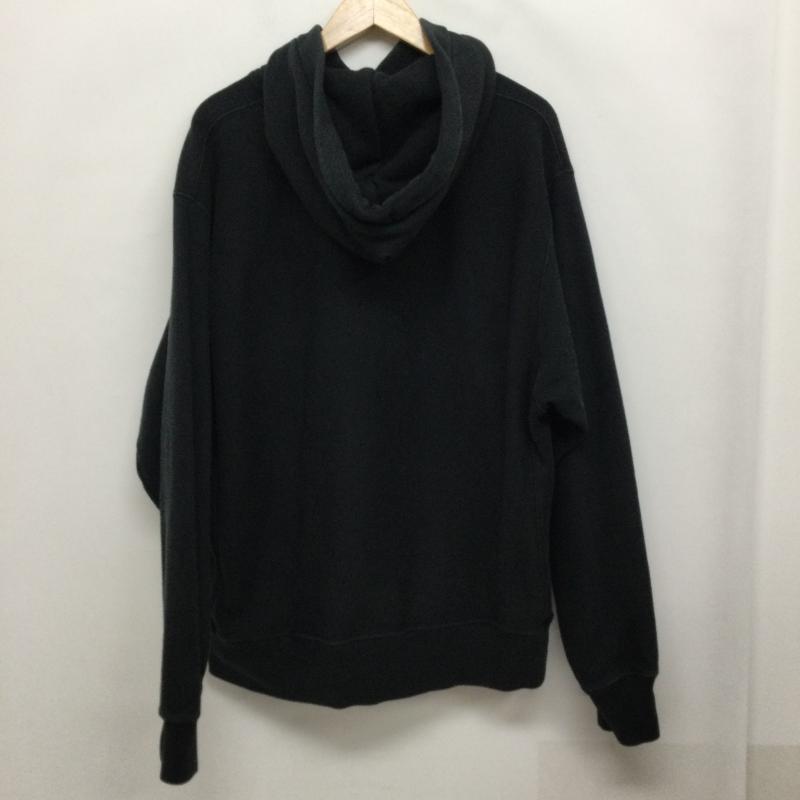 チャンピオン Champion パーカー 長袖 Champion REVERSE WEAVE  mintcrew プルオーバーパーカー L 無地 黒 / ブラック / black メンズ USED 古着 中古 50149033