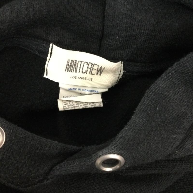 チャンピオン Champion パーカー 長袖 Champion REVERSE WEAVE  mintcrew プルオーバーパーカー L 無地 黒 / ブラック / black メンズ USED 古着 中古 50149033
