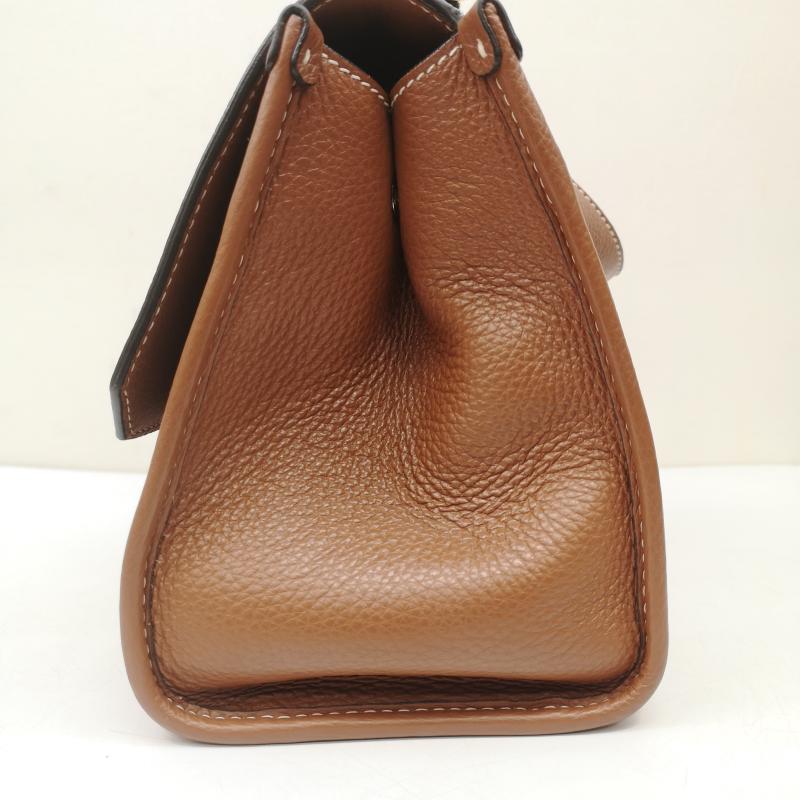 バリー BALLY ショルダーバッグ ショルダーバッグ BREEZE SM ターンロック 2WAY レザー ショルダー ハンド バッグ - 茶 / ブラウン / brown レディース USED 古着 中古 50149038