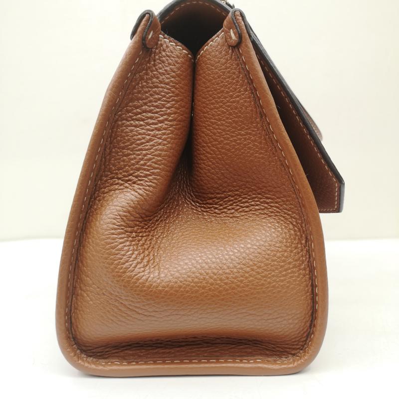 バリー BALLY ショルダーバッグ ショルダーバッグ BREEZE SM ターンロック 2WAY レザー ショルダー ハンド バッグ - 茶 / ブラウン / brown レディース USED 古着 中古 50149038