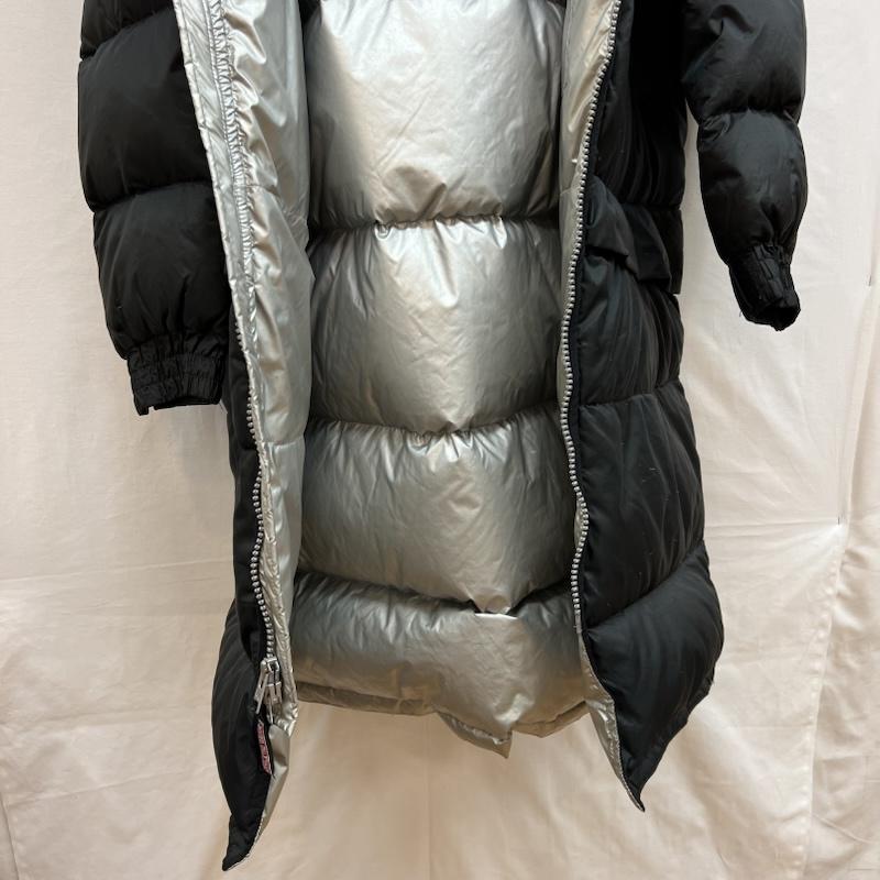 トミーヒルフィガー TOMMY HILFIGER ジャケット、上着 ダウンジャケット 90s フラグロゴ ロングダウンジャケット ダウンコート XL 黒 / ブラック / black メンズ USED 古着 中古 50149049