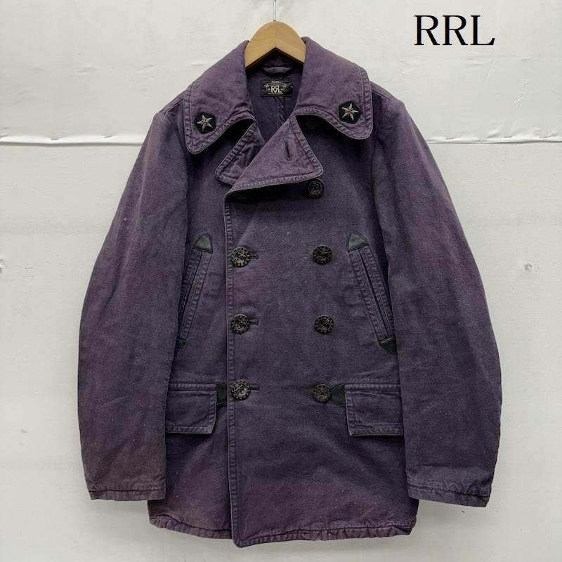 ダブルアールエル RRL コート コート一般 キャンバス ダック P コート MNRROTWM5100022 XS 紫 / パープル / purple メンズ USED 古着 中古 50149087