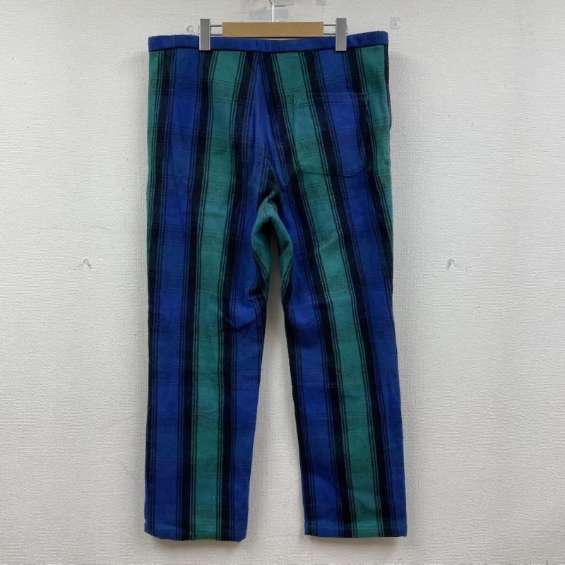 アンユーズド UNUSED パンツ ワークパンツ、ペインターパンツ 21AW CHECK PANTS ブルーオンブレ チェック柄 ボタンフライ uw0991 3 チェック 青 / ブルー / blue X 緑 / グリーン / green メンズ USED 古着 中古 50149123