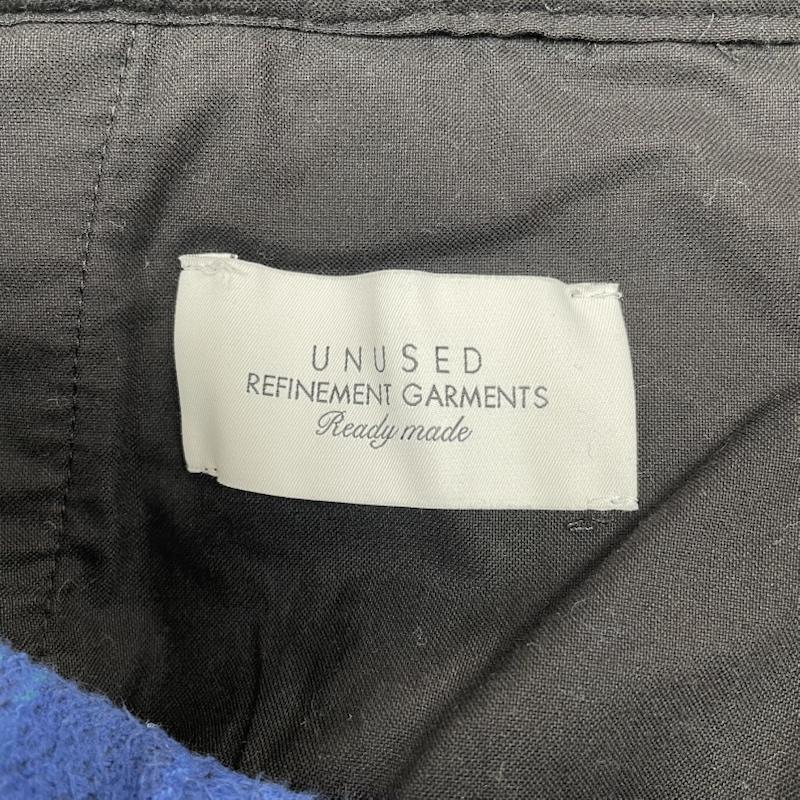 アンユーズド UNUSED パンツ ワークパンツ、ペインターパンツ 21AW CHECK PANTS ブルーオンブレ チェック柄 ボタンフライ uw0991 3 チェック 青 / ブルー / blue X 緑 / グリーン / green メンズ USED 古着 中古 50149123