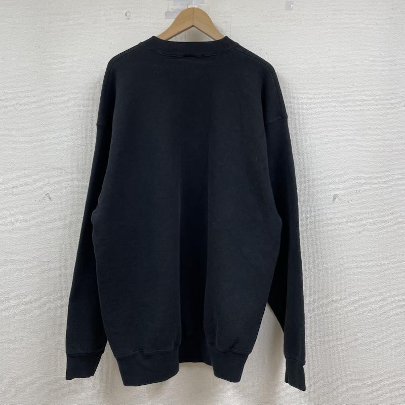フルーツオブザルーム FRUIT OF THE LOOM トレーナー 長袖 長袖 カレッジ スウェット クルーネック トレーナー ロゴ プリント USA製 XXL ロゴ、文字 X プリント 黒 / ブラック / black メンズ USED 古着 中古 50149138