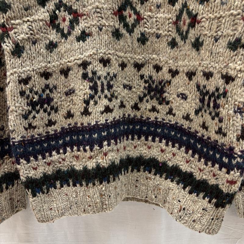 ウールリッチ WOOLRICH ニット、セーター 長袖 80年代 ビンテージ 紺タグ ノルディック クルーネック ニット セーター 80s VINTAGE - メンズ USED 古着 中古 50149157