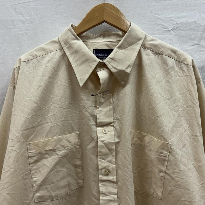 古着 USED シャツ、ブラウス 長袖 CAREER CLUB 70年代 ビンテージ USA製 襟芯入り ビッグサイズ 長袖 シャツ 70s VINTAGE - メンズ USED 古着 中古 50149159