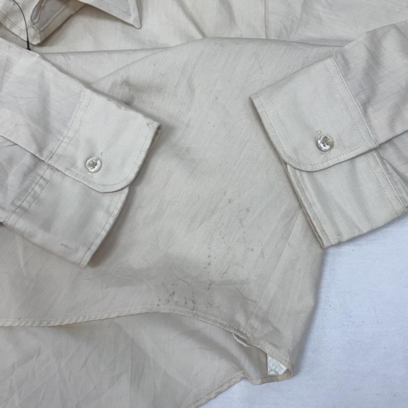 古着 USED シャツ、ブラウス 長袖 CAREER CLUB 70年代 ビンテージ USA製 襟芯入り ビッグサイズ 長袖 シャツ 70s VINTAGE - メンズ USED 古着 中古 50149159
